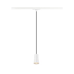 PURI 2.0 Cone 1~ závěsné světlo, GU10, délka závěsu 200cm, 1x max. 6W, bílá barva. - BIG WHITE (SLV) Obrázek pro produkt PURI 2.0 Cone 1~ závěsné světlo, GU10, délka závěsu 200cm, 1x max. 6W, bílá barva. - BIG WHITE (SLV)
