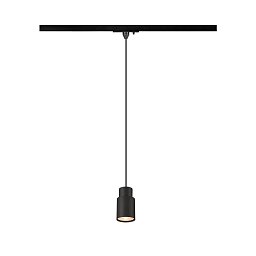 PURI 2.0 Tube 1~ závěsné světlo, GU10, délka závěsu 200 cm, 1x max. 6 W, černá barva - BIG WHITE (SLV) Obrázek pro produkt PURI 2.0 Tube 1~ závěsné světlo, GU10, délka závěsu 200 cm, 1x max. 6 W, černá barva - BIG WHITE (SLV)