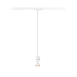 PURI 2.0 Basic 1~ Závěsné svítidlo, GU10, Délka závěsu 200cm, 1x max. 6W, bílá - BIG WHITE (SLV) Obrázek pro produkt PURI 2.0 Basic 1~ Závěsné svítidlo, GU10, Délka závěsu 200cm, 1x max. 6W, bílá - BIG WHITE (SLV)