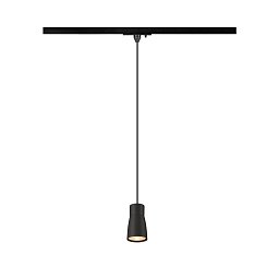 PURI 2.0 Dome 1~ závěsné světlo, GU10, délka závěsu 200cm, 1x max. 6W, černá barva - BIG WHITE (SLV) Obrázek pro produkt PURI 2.0 Dome 1~ závěsné světlo, GU10, délka závěsu 200cm, 1x max. 6W, černá barva - BIG WHITE (SLV)