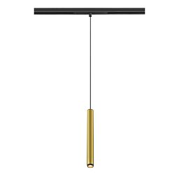 GRIP! S 48V závěsné svítidlo, délka závěsu 200 cm, 2700 K, 29°, DALI, zlatá / černá - BIG WHITE (SLV) Obrázek pro produkt GRIP! S 48V závěsné svítidlo, délka závěsu 200 cm, 2700 K, 29°, DALI, zlatá / černá - BIG WHITE (SLV)