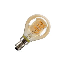 LED G45 LED-žárovka, zlatá, E14, PHASE, 2W, 2200K - BIG WHITE (SLV) Obrázek pro produkt LED G45 LED-žárovka, zlatá, E14, PHASE, 2W, 2200K - BIG WHITE (SLV)