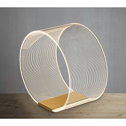Stolní lampa VALENTIN LED 14W 786lm 3000K stmívatelná 27,6cm mosaz / akrylát - NOVALUCE Obrázek pro produkt Stolní lampa VALENTIN LED 14W 786lm 3000K stmívatelná 27,6cm mosaz / akrylát - NOVALUCE