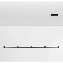 Závěsné svítidlo PUIZE LED 30W 230V 2755lm 3000K černé 156cm - NOVALUCE Obrázek pro produkt Závěsné svítidlo PUIZE LED 30W 230V 2755lm 3000K černé 156cm - NOVALUCE