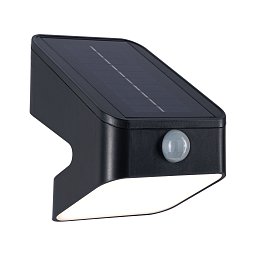 Solární LED osvětlení zdí Lesly pohybové čidlo (IR) IP65 hranaté 113x126mm 3000K 5,5W antracit umělá hmota - PAULMANN Obrázek pro produkt Solární LED osvětlení zdí Lesly pohybové čidlo (IR) IP65 hranaté 113x126mm 3000K 5,5W antracit umělá hmota - PAULMANN