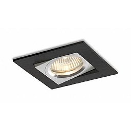 Vestavné svítidlo Aluminio Negro, černá 7W LED 500lm 40 3000K 230V - BPM Obrázek pro produkt Vestavné svítidlo Aluminio Negro, černá 7W LED 500lm 40 3000K 230V - BPM