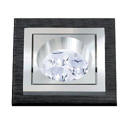 Vestavné svítidlo Aluminio Negro, černá 7W LED 230V - BPM Obrázek pro produkt Vestavné svítidlo Aluminio Negro, černá 7W LED 230V - BPM