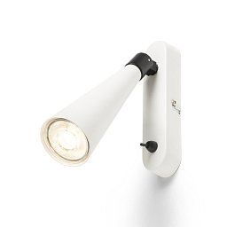 ALEXIS nástěnná bílá/černá 230V GU10 5W - RED - DESIGN RENDL Obrázek pro produkt ALEXIS nástěnná bílá/černá 230V GU10 5W - RED - DESIGN RENDL