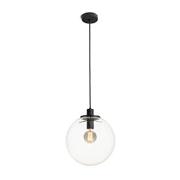 BOULDER 30 závěsná čiré sklo/černá 230V E27 15W - RED - DESIGN RENDL Obrázek pro produkt BOULDER 30 závěsná čiré sklo/černá 230V E27 15W - RED - DESIGN RENDL