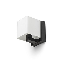 PHILLY nástěnná černá opálové sklo 230V G9 7W - RED - DESIGN RENDL Obrázek pro produkt PHILLY nástěnná černá opálové sklo 230V G9 7W - RED - DESIGN RENDL