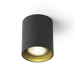 MANTOVA I stropní černá/perleťová zlatá 230V GU10 7W - RED - DESIGN RENDL Obrázek pro produkt MANTOVA I stropní černá/perleťová zlatá 230V GU10 7W - RED - DESIGN RENDL