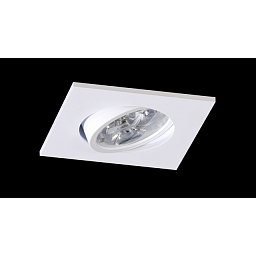Vestavné svítidlo Aluminio Blanco, bílá 10W 500lm 3000K LED 230V - BPM Obrázek pro produkt Vestavné svítidlo Aluminio Blanco, bílá 10W 500lm 3000K LED 230V - BPM