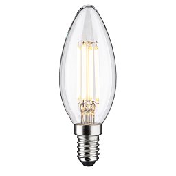 Eco-Line Filament 230V LED svíčka E14 4W 3000K čirá - PAULMANN Obrázek pro produkt Eco-Line Filament 230V LED svíčka E14 4W 3000K čirá - PAULMANN