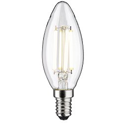 Eco-Line Filament 230V LED svíčka E14 4W 4000K čirá - PAULMANN Obrázek pro produkt Eco-Line Filament 230V LED svíčka E14 4W 4000K čirá - PAULMANN
