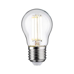 Eco-Line Filament 230V LED kapka E27 80 mm 4W 4000K čirá - PAULMANN Obrázek pro produkt Eco-Line Filament 230V LED kapka E27 80 mm 4W 4000K čirá - PAULMANN