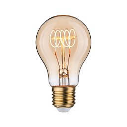 Rustic Shine Standard 230V LED žárovka E27 4,5W 1800K stmívatelné zlatá - PAULMANN Obrázek pro produkt Rustic Shine Standard 230V LED žárovka E27 4,5W 1800K stmívatelné zlatá - PAULMANN
