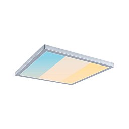 LED Panel Atria Shine IP44 hranaté mm 15,7W 3000 - 6500K matný chrom - PAULMANN Obrázek pro produkt LED Panel Atria Shine IP44 hranaté mm 15,7W 3000 - 6500K matný chrom - PAULMANN