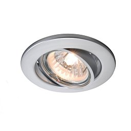 Zápustné svítidlo MR16 výklopné matná stříbrná - LIGHT IMPRESSIONS Obrázek pro produkt Zápustné svítidlo MR16 výklopné matná stříbrná - LIGHT IMPRESSIONS