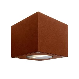 Venkovní nástěnné svítidlo Cubodo hnědá - LIGHT IMPRESSIONS Obrázek pro produkt Venkovní nástěnné svítidlo Cubodo hnědá - LIGHT IMPRESSIONS
