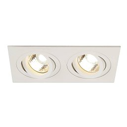 NEW TRIA II GU10 bílá 230V GU10 2x50W - BIG WHITE (SLV) Obrázek pro produkt NEW TRIA II GU10 bílá 230V GU10 2x50W - BIG WHITE (SLV)