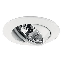 Zápustné svítidlo Premium výklopné max.50W 12V GU5,3 51mm bílá/h - PAULMANN Obrázek pro produkt Zápustné svítidlo Premium výklopné max.50W 12V GU5,3 51mm bílá/h - PAULMANN