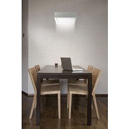 Závěsné svítidlo Kuby 30Z max.2x23W E27 230V bílý ekolit - ECO DESIGN Obrázek pro produkt Závěsné svítidlo Kuby 30Z max.2x23W E27 230V bílý ekolit - ECO DESIGN