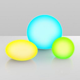 Venkovní svítidlo MAGIC přenosná dobíjecí 33cm RGB 230V LED IP68 - PAN INTERN. Obrázek pro produkt Venkovní svítidlo MAGIC přenosná dobíjecí 33cm RGB 230V LED IP68 - PAN INTERN.