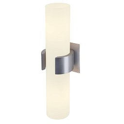 Nástěnné svítidlo DENA II nástěnná česaný hliník 230V E14 2x40W - BIG WHITE (SLV) Obrázek pro produkt Nástěnné svítidlo DENA II nástěnná česaný hliník 230V E14 2x40W - BIG WHITE (SLV)