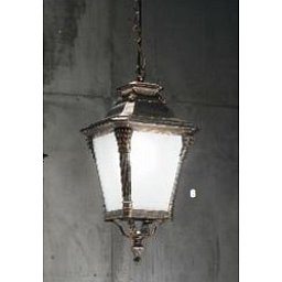 Venkovní závěsné svítidlo 1x60W E27, patina, výška 85cm - ORION Obrázek pro produkt Venkovní závěsné svítidlo 1x60W E27, patina, výška 85cm - ORION