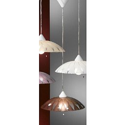 Závěsné svítidlo 1x E27, hnědá barva, průměr 33cm - ORION Obrázek pro produkt Závěsné svítidlo 1x E27, hnědá barva, průměr 33cm - ORION
