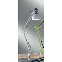 Stolní lampa 1xE27, bílá barva, nastavitelné rameno - ORION Obrázek pro produkt Stolní lampa 1xE27, bílá barva, nastavitelné rameno - ORION