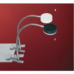 Stolní lampa 1x3W LED chrom/černá barva, se svorkou,výška 42 cm - ORION Obrázek pro produkt Stolní lampa 1x3W LED chrom/černá barva, se svorkou,výška 42 cm - ORION