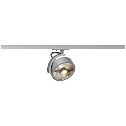 KALU TRACK QPAR111 pro 1-okr. lištu stříbrnošedá 230V GU10 75W - BIG WHITE (SLV) Obrázek pro produkt KALU TRACK QPAR111 pro 1-okr. lištu stříbrnošedá 230V GU10 75W - BIG WHITE (SLV)