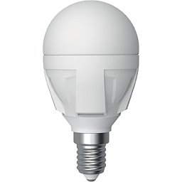 Žárovka LED MicroBall E14 230V 6W 3000K Ø 45mm, v. 80 mm 560lm 160° - SKYLIGHTING Obrázek pro produkt Žárovka LED MicroBall E14 230V 6W 3000K Ø 45mm, v. 80 mm 560lm 160° - SKYLIGHTING