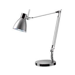 Stolní svítidlo MIDA stolní hliník chrom 230V E27 15W - PAN INTERN. Obrázek pro produkt Stolní svítidlo MIDA stolní hliník chrom 230V E27 15W - PAN INTERN.