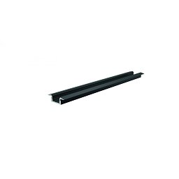 ET-01-08 plochý T-profil pro 8 - 9,3 mm LED pásek matná černá - LIGHT IMPRESSIONS Obrázek pro produkt ET-01-08 plochý T-profil pro 8 - 9,3 mm LED pásek matná černá - LIGHT IMPRESSIONS