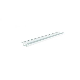 ET-01-08 plochý T-profil pro 8 - 9,3 mm LED pásek matná bílá - LIGHT IMPRESSIONS Obrázek pro produkt ET-01-08 plochý T-profil pro 8 - 9,3 mm LED pásek matná bílá - LIGHT IMPRESSIONS