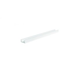 AU-01-08 plochý U-profil pro 8 - 9,3 mm LED pásek matná bílá - LIGHT IMPRESSIONS Obrázek pro produkt AU-01-08 plochý U-profil pro 8 - 9,3 mm LED pásek matná bílá - LIGHT IMPRESSIONS