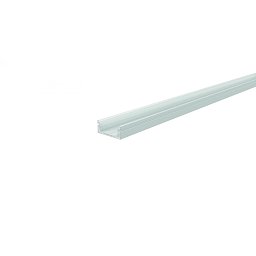 AU-01-10 plochý U-profil pro 10 - 11,3 mm LED pásek matná bílá - LIGHT IMPRESSIONS Obrázek pro produkt AU-01-10 plochý U-profil pro 10 - 11,3 mm LED pásek matná bílá - LIGHT IMPRESSIONS