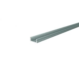 AU-01-10 plochý U-profil pro 10 - 11,3 mm LED pásek stříbrná - LIGHT IMPRESSIONS Obrázek pro produkt AU-01-10 plochý U-profil pro 10 - 11,3 mm LED pásek stříbrná - LIGHT IMPRESSIONS
