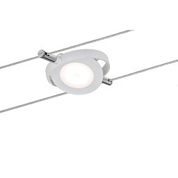 Svítidlo pro lankový systém LED 1x4W, 200lm, 2700K, RoundMac, 12V DC, bílá matná - PAULMANN Obrázek pro produkt Svítidlo pro lankový systém LED 1x4W, 200lm, 2700K, RoundMac, 12V DC, bílá matná - PAULMANN