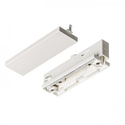 EUTRAC průběžné napájení pro tříokr. lištu bílá 230V - RED - DESIGN RENDL Obrázek pro produkt EUTRAC průběžné napájení pro tříokr. lištu bílá 230V - RED - DESIGN RENDL
