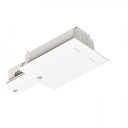 EUTRAC napájení pro zápustnou lištu levá bílá 230V - RED - DESIGN RENDL Obrázek pro produkt EUTRAC napájení pro zápustnou lištu levá bílá 230V - RED - DESIGN RENDL