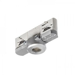 EUTRAC adaptér pro tříokr. lištu stříbrnošedá 230V - RED - DESIGN RENDL Obrázek pro produkt EUTRAC adaptér pro tříokr. lištu stříbrnošedá 230V - RED - DESIGN RENDL