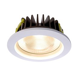 Stropní zápustné svítidlo COB 170 bílá 25W LED 3000K 2150lm - LIGHT IMPRESSIONS Obrázek pro produkt Stropní zápustné svítidlo COB 170 bílá 25W LED 3000K 2150lm - LIGHT IMPRESSIONS