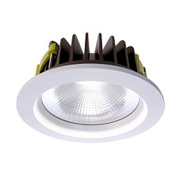 Stropní zápustné svítidlo COB 170 bílá 25W LED 4000K 2150lm - LIGHT IMPRESSIONS Obrázek pro produkt Stropní zápustné svítidlo COB 170 bílá 25W LED 4000K 2150lm - LIGHT IMPRESSIONS