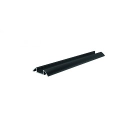 Zápustný profil U plochý AM-01-10 kartáčovaná matná černá 2m - LIGHT IMPRESSIONS Obrázek pro produkt Zápustný profil U plochý AM-01-10 kartáčovaná matná černá 2m - LIGHT IMPRESSIONS