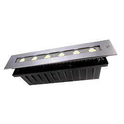 Zemní zápustné svítidlo Line II nerezová ocel 10W LED 570lm 3000K pojezdové - LIGHT IMPRESSIONS Obrázek pro produkt Zemní zápustné svítidlo Line II nerezová ocel 10W LED 570lm 3000K pojezdové - LIGHT IMPRESSIONS
