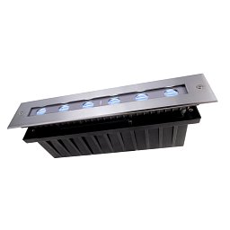 Zemní zápustné svítidlo Line III nerezová ocel 12W LED 172lm 465-640nm RGB pojezdové - LIGHT IMPRESSIONS Obrázek pro produkt Zemní zápustné svítidlo Line III nerezová ocel 12W LED 172lm 465-640nm RGB pojezdové - LIGHT IMPRESSIONS