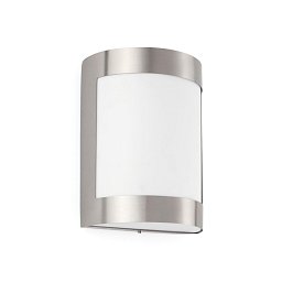 CELA-1 nástěnná lampa, nerez - FARO Obrázek pro produkt CELA-1 nástěnná lampa, nerez - FARO